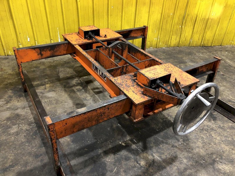 10,000 LBS X 84&quot; X 26&quot; TO 62&quot; WIDE BUSHMAN ADJUSTABLE SHEET LIFTER:STOCK #18034