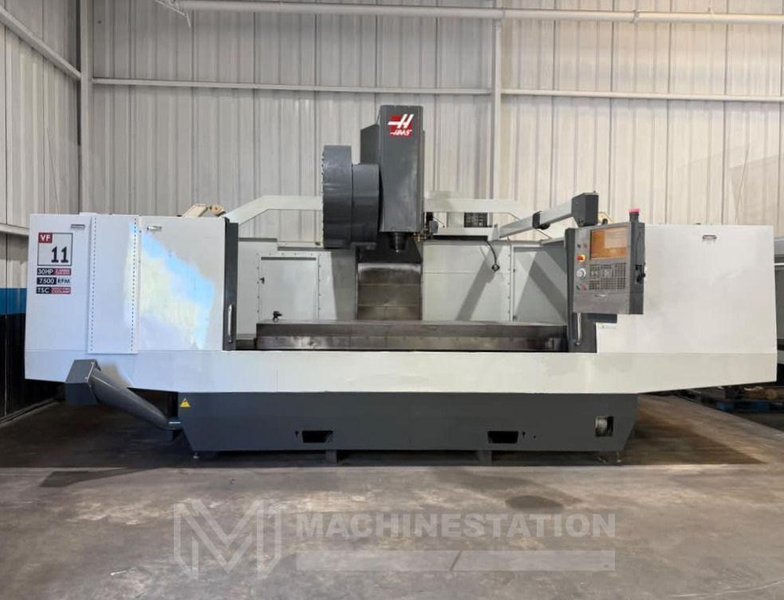Haas VF-11/50 CNC Vertical Machining Center – TSC, HSM, 4th Axis Ready Mill