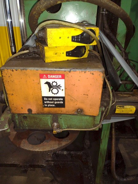 9 SPINDLE PEDDINGHAUS MODEL #BDL-1250/9 I-BEAM DRILL/DRILLING LINE: STOCK #19128