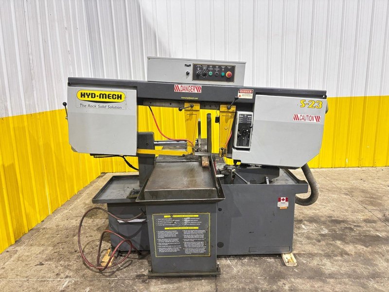 16" X 18" HYD-MECH MODEL #S23 SWIVEL HEAD S-23H HORIZONTAL BAND SAW: YOBRO #24549