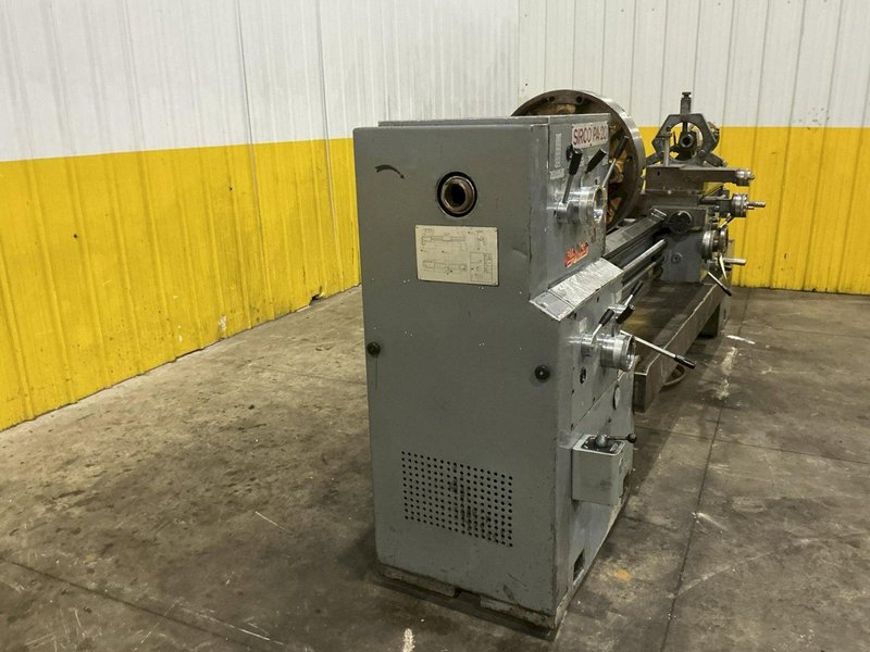 20"/27" X 80" SIRCO MODEL #PA-20 GAP BED ENGINE LATHE 2-1/8" HOLE : YOBRO #25910
