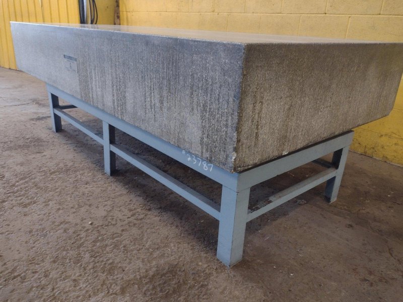 8&#039; X 4&#039; X 14&quot; ROCK OF AGES PRECISION LAYOUT INSPECTION GRANITE TABLE: STOCK #23787