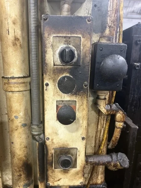 MINSTER 300 TON "HEVISTAMPER" 54X36 SSDC PRESS, S/N E2-300-21320, STOCK#...