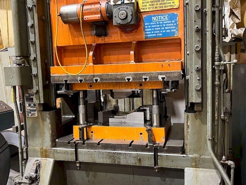 250 TON DANLY MODEL #H2-250-48-36 STRIGHT SIDE PRESS: STOCK #21267