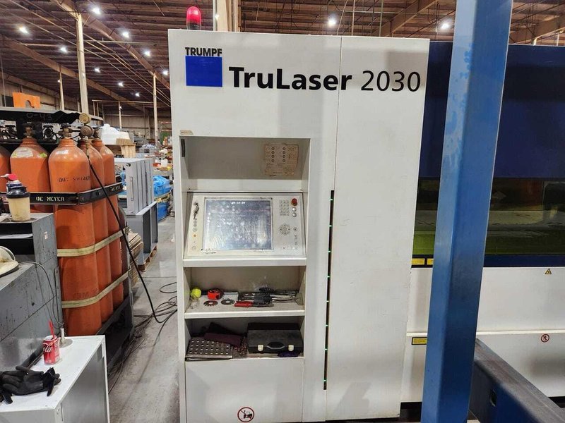 2018 Trumpf Trulaser 2030 Fiber Laser Cutting System (#5722)