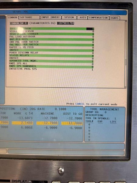 Haas VF-6/50 CNC Vertical Machining Center – 4th Axis Ready, 50 Taper Mill