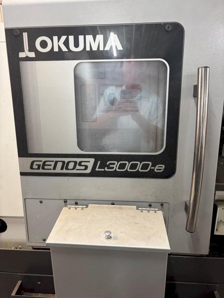 2019 OKUMA Genos L3000-e CNC Lathe - 3-Axis Control, Excellent Condition