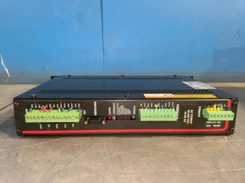 MTS SYSTEMS CORPORATION 5 AMPS SERVO AMPLIFIER   -  MPA-03-154