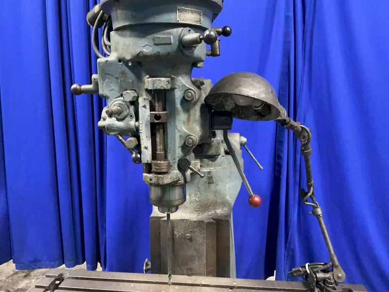 BRIDGEPORT 9”X42” VERTICAL MILL  -  0379