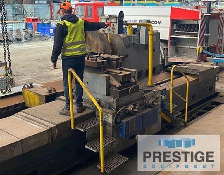 74" x 295" Waldrich Roll Lathe