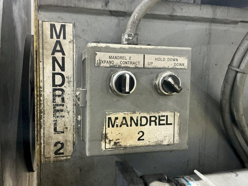 20,000 LBS X 48" COLT MODEL #CHD-DR2000 DOUBLE END MOTORIZED UNCOILER COIL REEL : YOBRO #24894