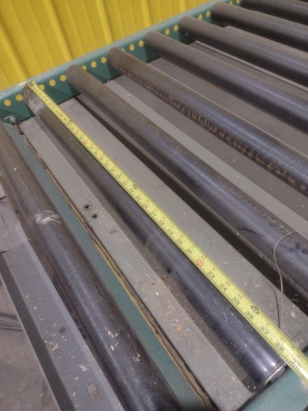 4000 LBS X 60" X 30" SOUTHWORTH MODEL #LS4-36 HYDRAULIC SCISSOR LIFT TABLE WITH ROLLER TOP, 110 VOLT: STOCK #20917