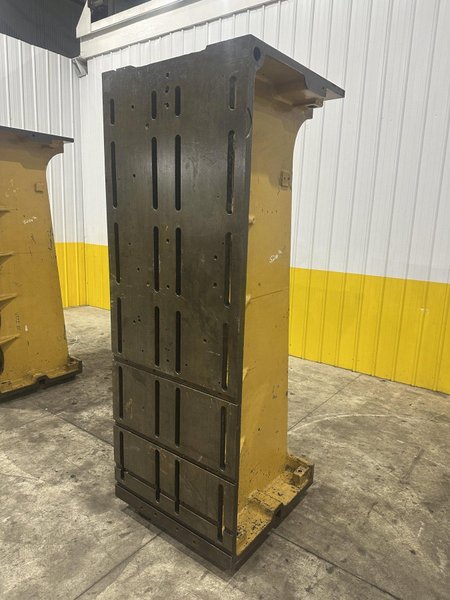 96" H X 36" W X 36" D PRECISION HIGH HEAVY DUTY SLOTTED ANGLE PLATE: STOCK #23016