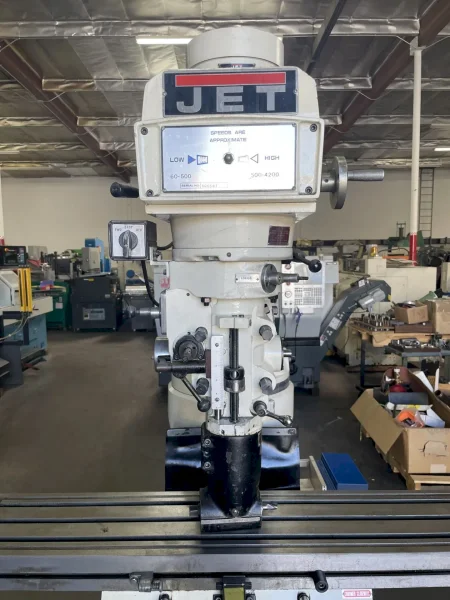 JET JTM-4VS VERTICAL MILL: YOBRO #24749