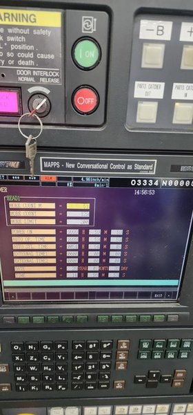 Mori Seiki SL-154SY Multi Axis CNC Lathe, 2003 – Bar Feeder, Live Tooling