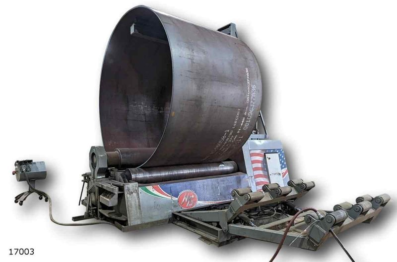 1.75″ MG MH 345 G DOUBLE PINCH HYDRAULIC 4-ROLL BENDING ROLL, 2014