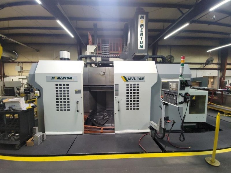 Momentum MVL-16M CNC Vertical turning center with live tooling