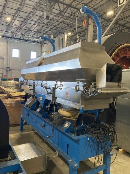 Witte Company Stainless Steel Vibrating Fluid Bed Dryer / Cooler System with Blowers, Heater &amp; Controls, 2024