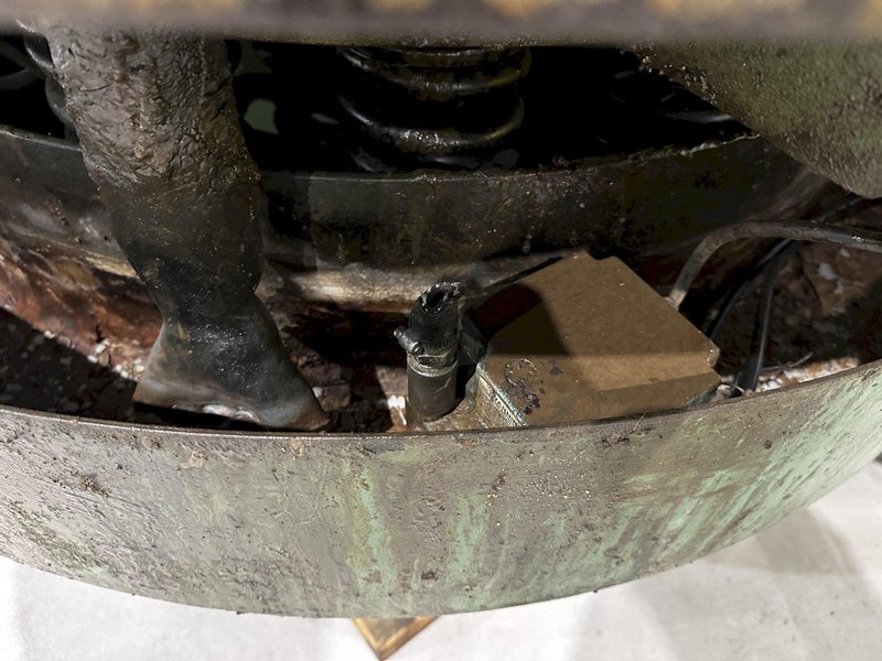 12 FT HAMMOND ROTO-FINISH MODEL #ST-12 ROTARY BOWL VIBRATORY PARTS DEBURRING FINISHER: STOCK #20064