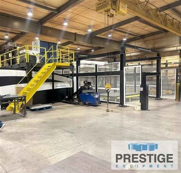 Eagle iNspire 2040 20 KW CNC Fiber Laser w/ CraneMaster Load/Unload