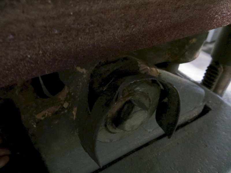 OAKLEY EDGE SANDER MODEL H5, 8&quot; X 164&quot; BELT