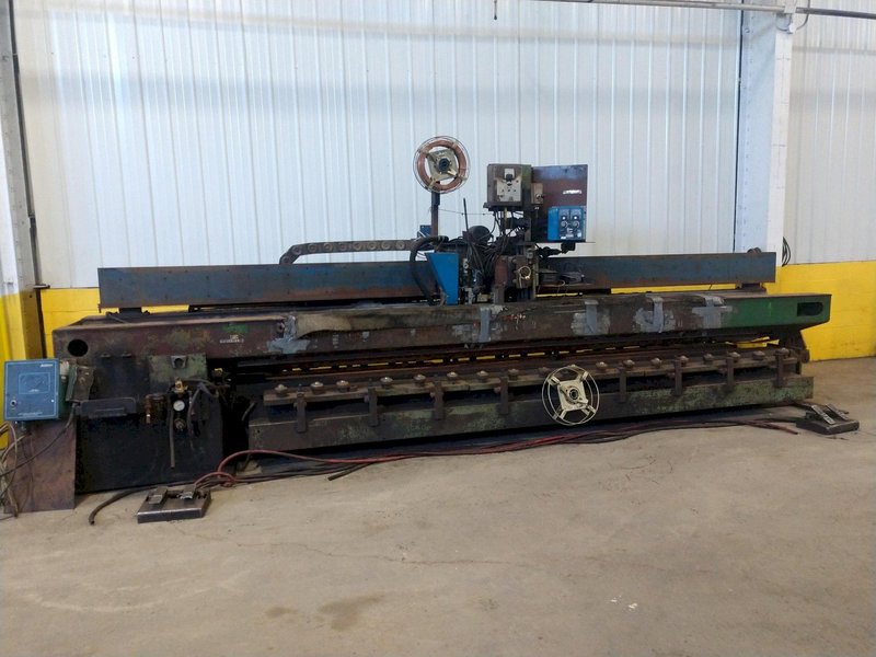 144&quot; RANSOME TANK SEAM WELDER WITH MILLER WELDING COMPONENTS: STOCK 13395