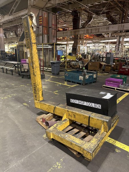 7,000 LBS (3.5 TON) X 70&quot; X 63&quot; MODEL FC JS-70 CALDWELL FORKLIFT BOOM: STOCK #23563