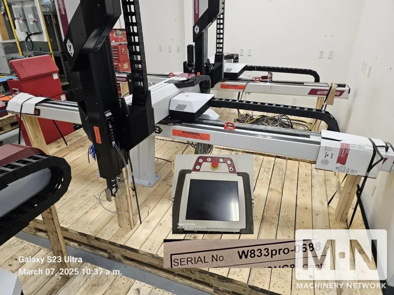WITTMANN MODEL W833 PRO SERVO ROBOT MFG 2020  (2) AVAILABLE