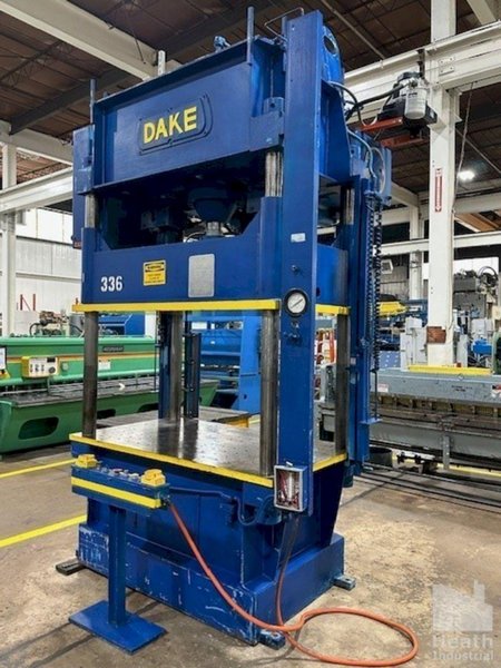 75 TON DAKE MODEL #18-558 HYDRAULIC 4-POST PRESS,  23&quot; STROKE: YOBRO #24094