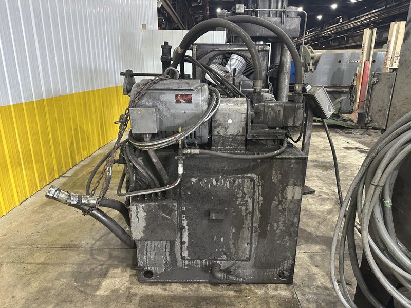5" (530 TON) AMD MODEL #530-2230 AUTOMATIC HYDRAULIC BAR &amp; BILLET SHEAR OR HYRDRAULIC PRESS: STOCK #22660