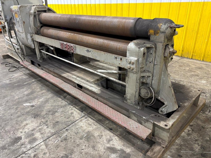 6' X 3/16" WEBB MODEL #R5LR-7006 PLATE BENDING ROLL: YOBRO #24252