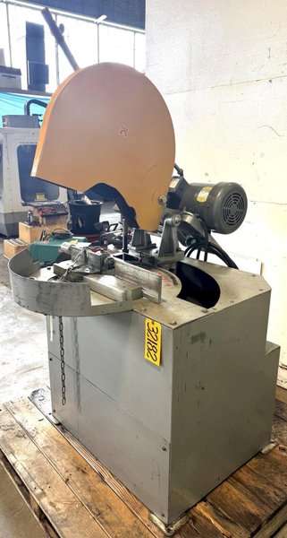 20"/22" Everett Abrasive Saw 20AA22, Miter, Air Vise, 20 HP