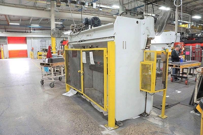 75 TON X 10' PACIFIC HYDRAULIC PRESS BRAKE: STOCK #77101