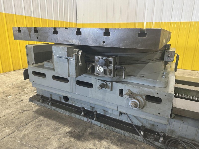 50&quot; X 60&quot; CINCINNATI BICKFORD CROSS SLIDING ROTARTY T-SLOT  MOTORIZED MILL TABLE: STOCK #22529
