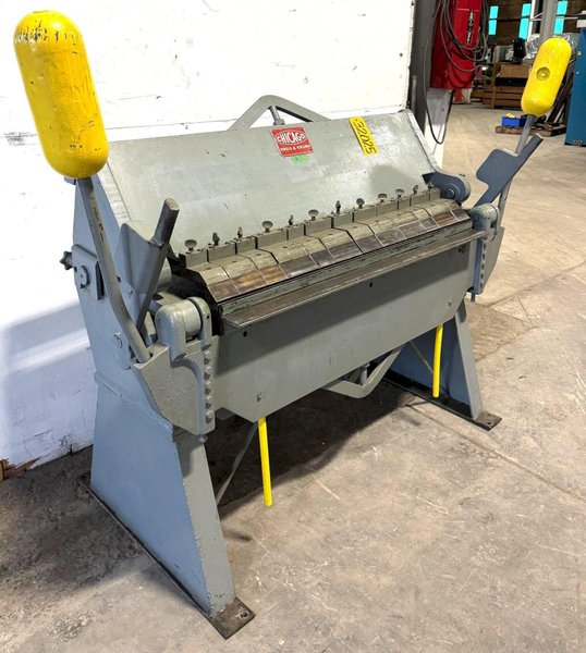 4&#039; x 12 Ga. Dreis &amp; Krump Box &amp; Pan Brake, BPO412-6, Complete Set Of Fingers