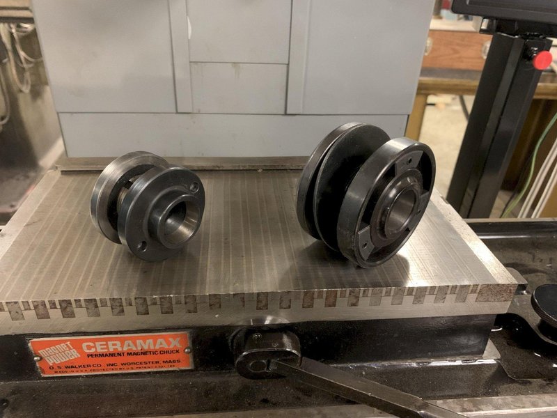 5" x 12" Taft-Peirce Manual Precision Surface Grinder (rebuilt)