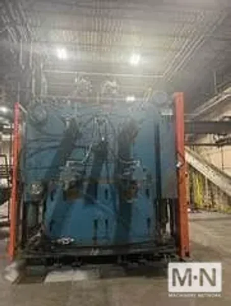 20 LB DUAL HEAD STERLING ACCUMULATOR HEAD BLOW MOLDING MACHINE MFG 1998