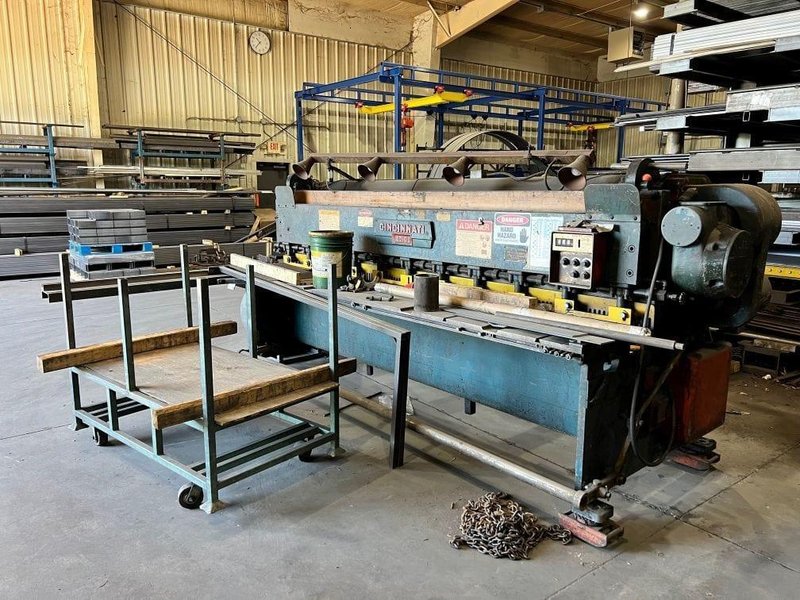 10 Gauge x 10′ Cincinnati Shear 1010, 1958 – Available Immediately