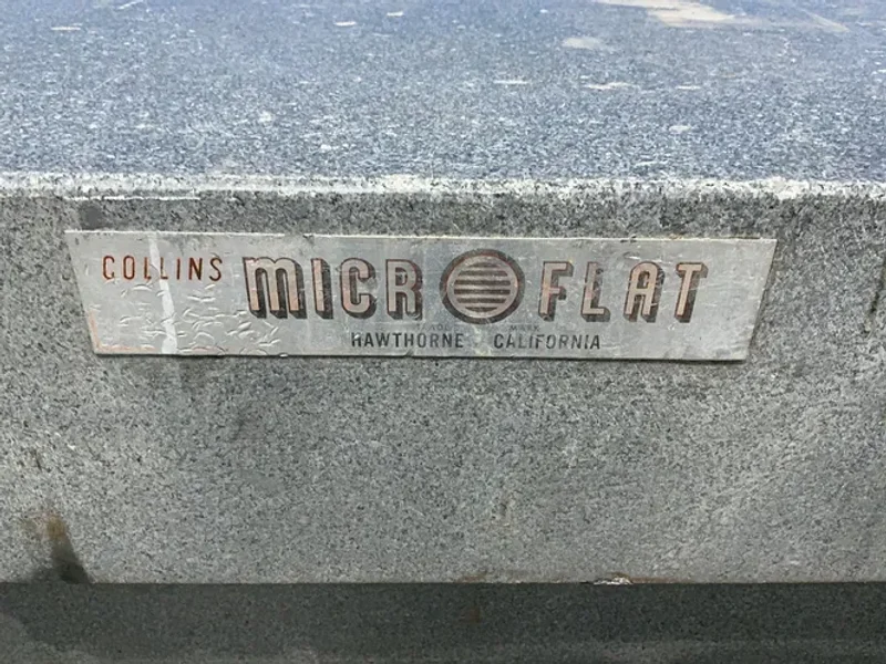 COLLINS MICROFLAT 60”X120”x8" GRANITE TABLE