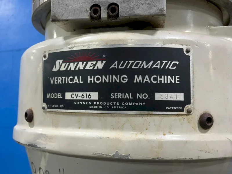 SUNNEN PRODUCTS CO. 4” VERTICAL HONE  -  CV-616-D
