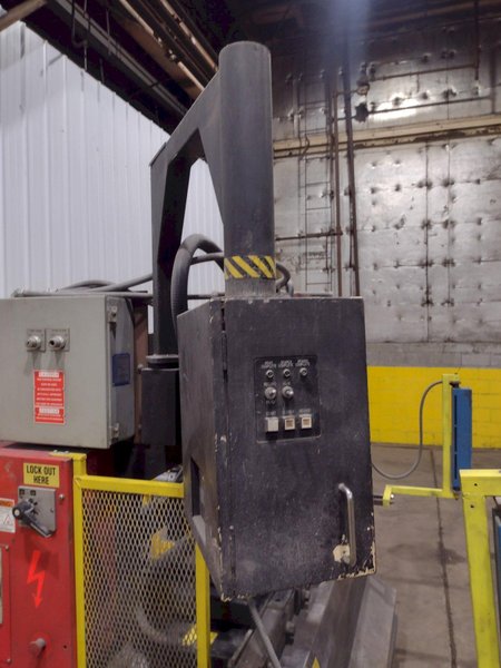 50 TON x 6' AMADA MODEL #RG50 HYDRAULIC PRESS BRAKE NC9-EX CONTROL, 1987: STOCK #19273