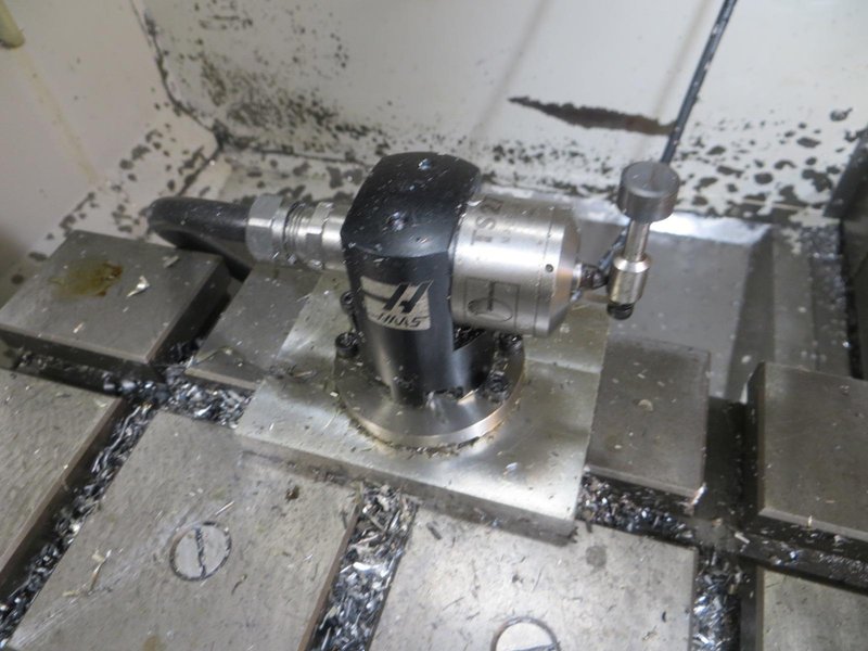 Haas VM-3 CNC Vertical Machining Center w 4th &amp; 5th Axis Brushless Drives, 24+1 ATC, Chip Auger - New Haas Control Installed in 2018- Auction Item