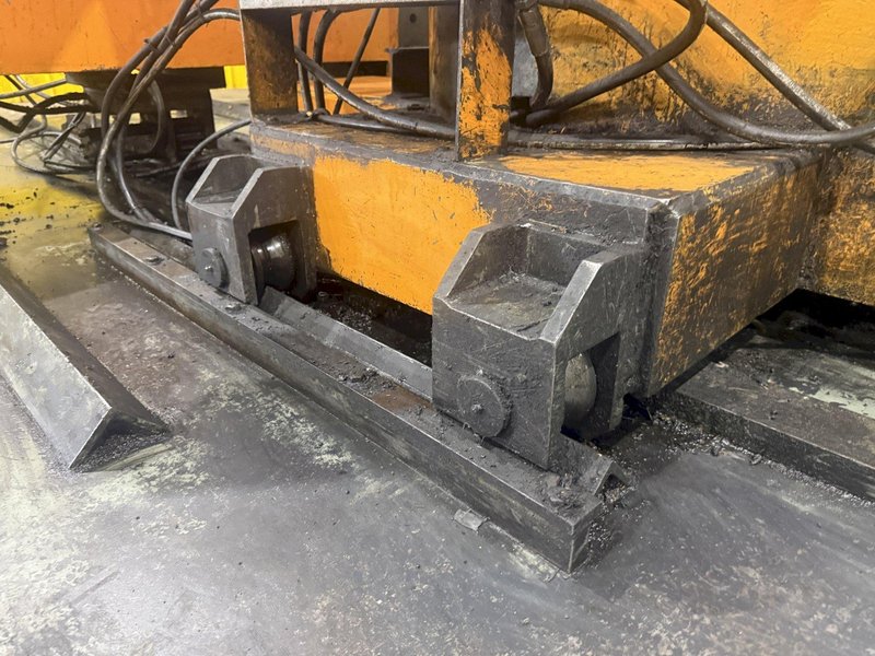 15,000 LB X 16" TISHKEN MODEL #HR-160 DOUBLE END REEL &amp; CAR: YOBRO #25253