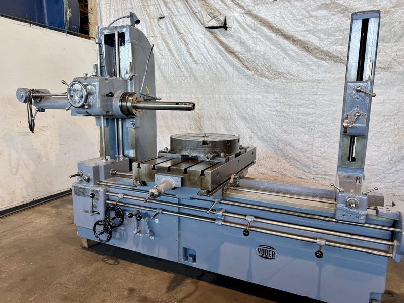3" YODER NO.3 HORIZONTAL BORING MILL. STOCK # 0545626