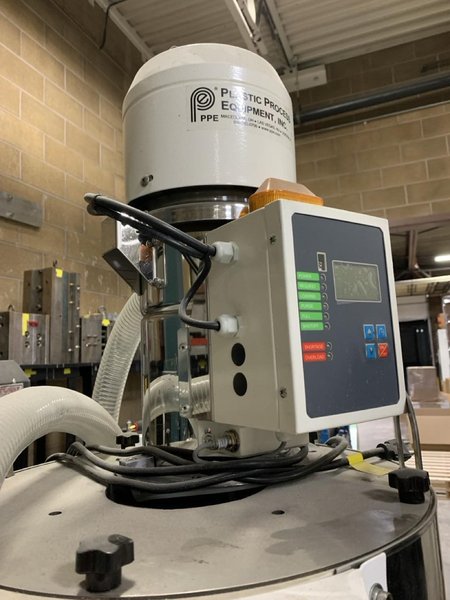 Plastic Process Equipment Auxiliary Line Package – 5 Units: TCU, Dryer, Loader (Matched OEM Set)