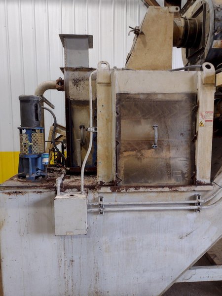 1500 CFM WARD-DEVANSCO MODEL #DV-18015 WET TYPE DUST COLLECTOR: STOCK #18631