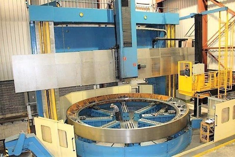 CKX 248&quot; CNC Vertical Boring Mill with Live Spindle