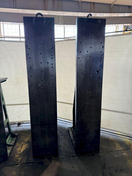 20&quot; WIDE X 100&quot; TALL X 38&quot; DEEP ANGLE PLATE SET. STOCK # 0364524