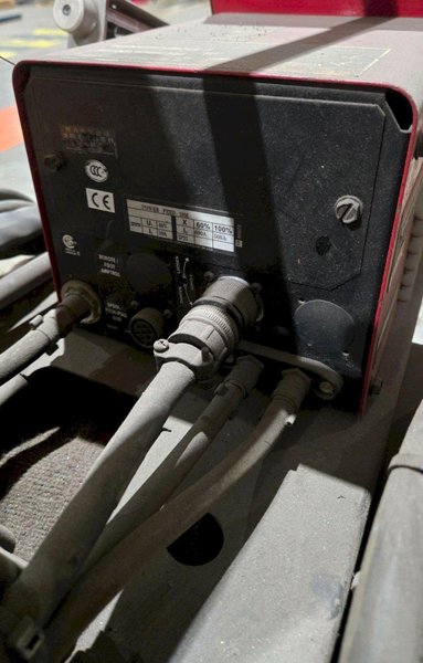 Lincoln Electric PowerWave 455M w/ Controls, Wire Feeder and Cooler USED