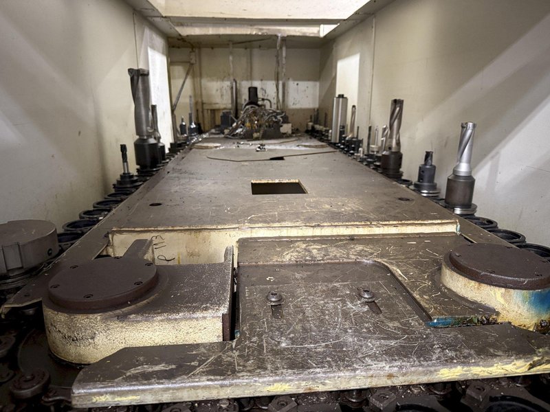 Used, 6&quot; Giddings &amp; Lewis CNC Table Type Horizontal Boring Mill